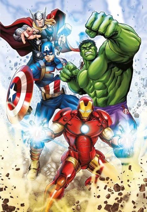 Puzzle 60 elementów 26193 Avengers Clementoni 4+