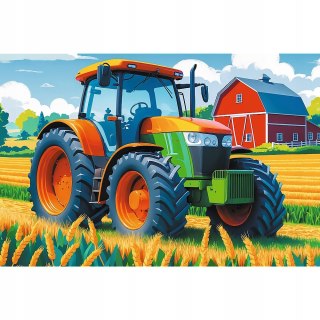 Puzzle 60 elementów Pojazd rolnika Traktor 16492 Trefl