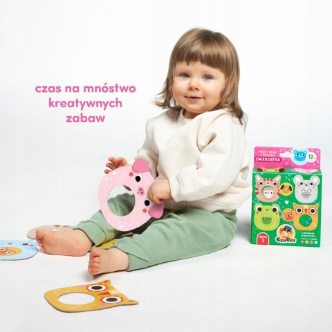 Puzzle CzuCzu Moje puzzle z dziurką Zwierzątka 14 elementów Czu Czu