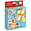 Puzzle Myszka i przyjaciele dla dzieci 2+ CzuCzu 6 Układanek