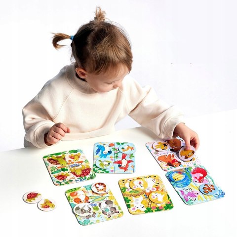 Puzzle Myszka i przyjaciele dla dzieci 2+ CzuCzu 6 Układanek