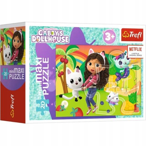 Puzzle Trefl 20 elementów minimaxi Dzień Gabi 21158