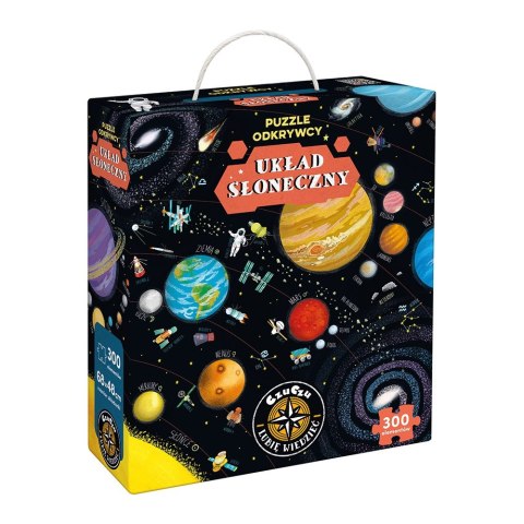 Puzzle odkrywcy Układ Słoneczny 300 elementów dla uczniów Czuczu Czu czu