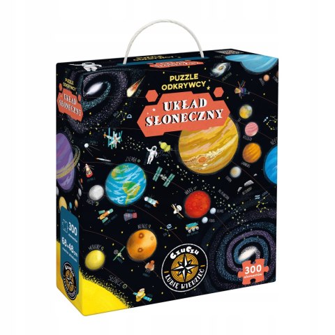 Puzzle odkrywcy Układ Słoneczny 300 elementów dla uczniów Czuczu Czu czu