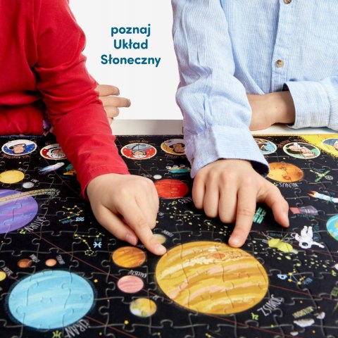 Puzzle odkrywcy Układ Słoneczny 300 elementów dla uczniów Czuczu Czu czu
