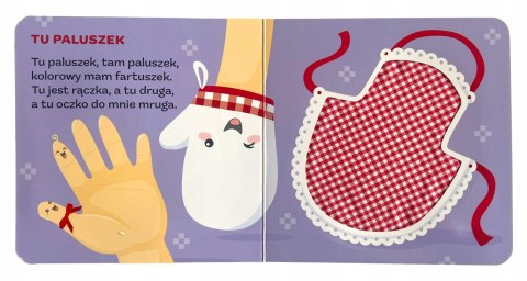Rymowanki dotykanki Chodzi lisek Książka Sensoryczna