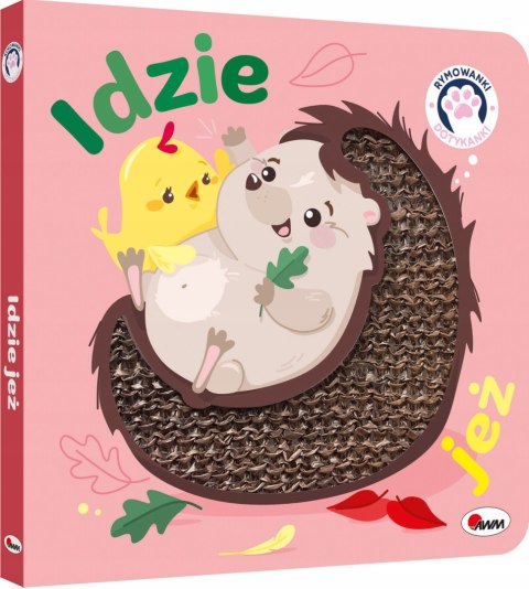 Rymowanki dotykanki Idzie jeż Książka Sensoryczna