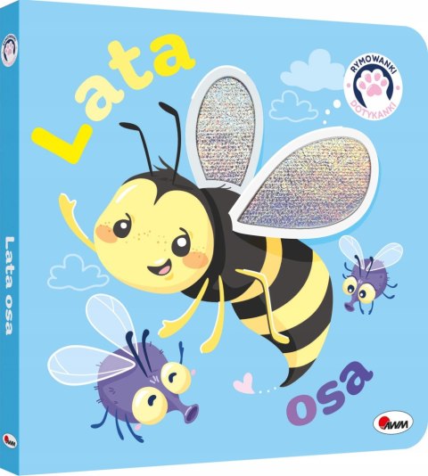 Rymowanki dotykanki Lata osa Książka Sensoryczna