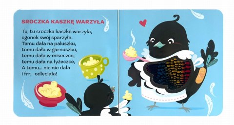 Rymowanki dotykanki Lata osa Książka Sensoryczna