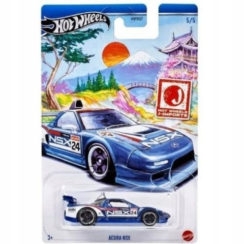 Samochód Mattel Hot Wheels Honda Acura NSX HRT04 niebieski