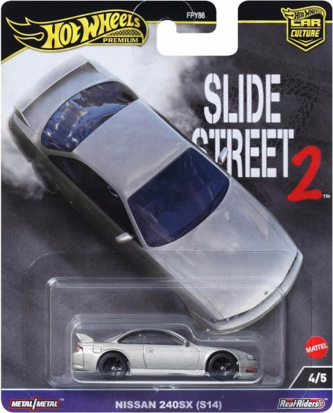 Samochodzik Hot Wheels Premium Nissan 240SX S14 HKC83 Slide Street
