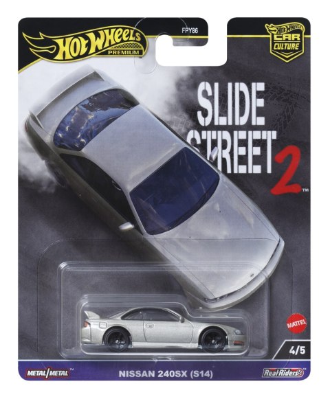 Samochodzik Hot Wheels Premium Nissan 240SX S14 HKC83 Slide Street