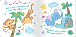 W zoo Posłuchaj zwierząt Książeczka z dźwiękami Aksjomat