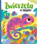 Zwierzęta w dżungli Książeczka z miękkim filcem Aksjomat