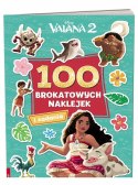 100 brokatowych naklejek Vaiana 2 Ameet Zadania Naklejki