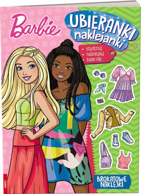 Barbie ubieranki naklejanki Ameet Naklejki Zadania