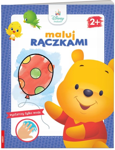 Disney Maluch Maluj rączkami Ameet Kubuś Puchatek 2+
