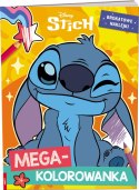 Disney Stich Mega kolorowanka brokatowe naklejki Ameet