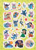 Disney Stich Mega kolorowanka brokatowe naklejki Ameet