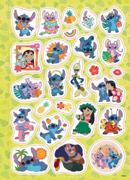Disney Stich Mega kolorowanka brokatowe naklejki Ameet