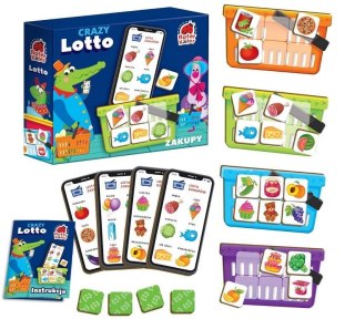 Gra planszowa Crazy Lotto: Zakupy Roter Kafer