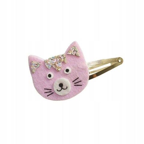 Janod Zestaw do tworzenia biżuterii Brokatowe spinki Pieski i kotki 5+