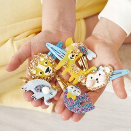 Janod zestaw kreatywny do tworzenia biżuterii brokatowe spinki do wlosów 5+