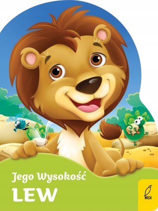 Jego Wysokość Lew Wykrojnik Wierszyki dla Maluszka Książeczka