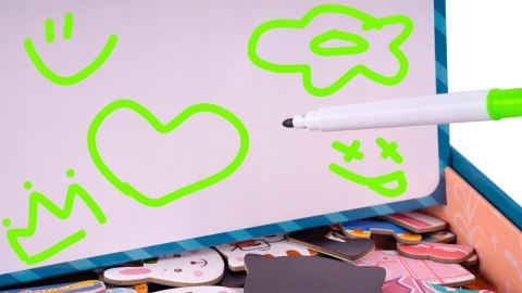 Klocki magnetyczne Nikole Ubieranka magnetyczna Roter Kafer