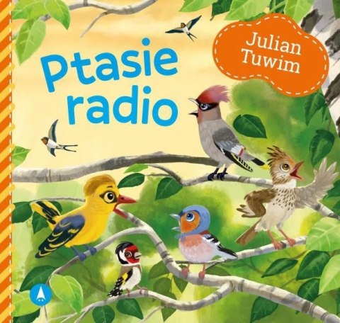 Książeczka Ptasie radio Julian Tuwim Twarda Bajka Bajki Skrzat
