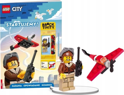 Lego City Startujemy Ameet + Figurka Pilota Samolot