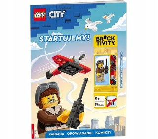 Lego City Startujemy Ameet + Figurka Pilota Samolot