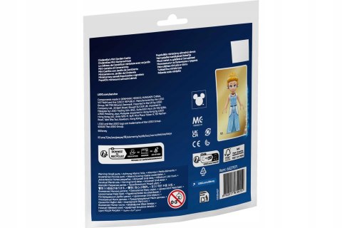 Lego Disney 30695 Miniaturowy zamek Kopciuszka z ogrodem