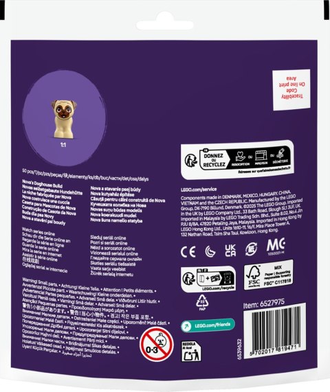 Lego Friends Buda dla psa Novy