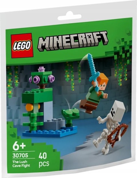 Lego Minecraft 30705 Walka w bujnej jaskini
