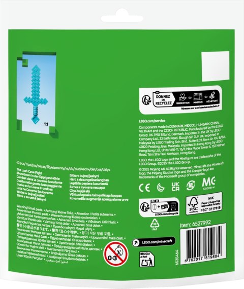 Lego Minecraft 30705 Walka w bujnej jaskini