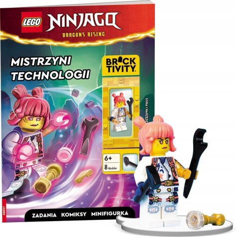 Lego Ninjago Mistrzyni Technologii Ameet + Figurka Sora i Narzędzia