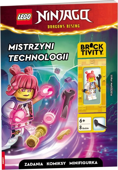 Lego Ninjago Mistrzyni Technologii Ameet + Figurka Sora i Narzędzia