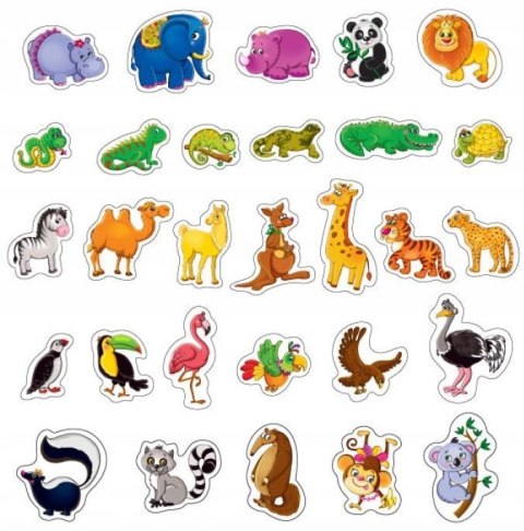 Magnesy piankowe Zwierzęta w Zoo Roter Kafer