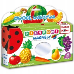 Magnesy piankowe owoce warzywa Roter Kafer