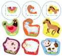 Moje Pierwsze Puzzle 6w1 Dodo Toys 2-3-4 Zwierzęta domowe 6 Układanek