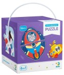 Moje Pierwsze Puzzle Dodo 2-3-4 elementy Transport Pojazdy