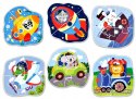 Moje Pierwsze Puzzle Dodo 2-3-4 elementy Transport Pojazdy