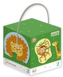 Moje Pierwsze Puzzle Dodo 2-3-4 elementy Zwierzęta Egzotyczne