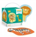 Moje Pierwsze Puzzle Dodo 2-3-4 elementy Zwierzęta Egzotyczne