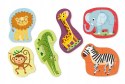 Moje Pierwsze Puzzle Dodo 2-3-4 elementy Zwierzęta Egzotyczne