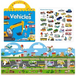 Naklejki wielokrotnego użytku Pojazdy Askato