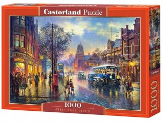 Puzzle 1000 elementów Abbey Road lata 30 Castorland