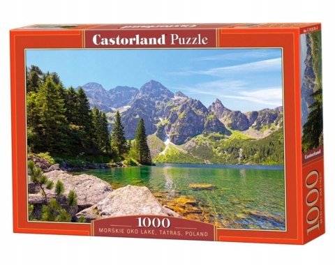 Puzzle 1000 elementów Morskie Oko Tatry Castorland