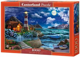 Puzzle 1000 elementów Noc żeglarza Latarnia morska Castorland